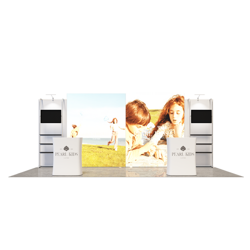 10x20 Modular Exhibition Display Kit – Model 7