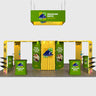 Modular Booth Kits 30ft x 20ft - Model 4