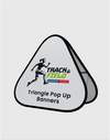Triangle Fabric Pop Up Banners (Double Side Printed)