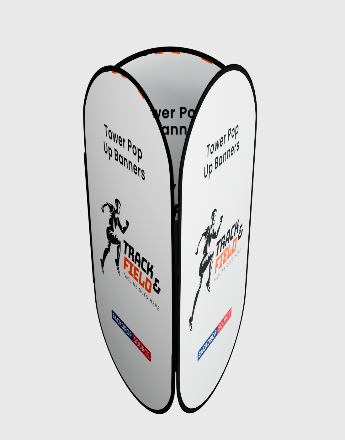 Fabric Tower Pop Up Banners