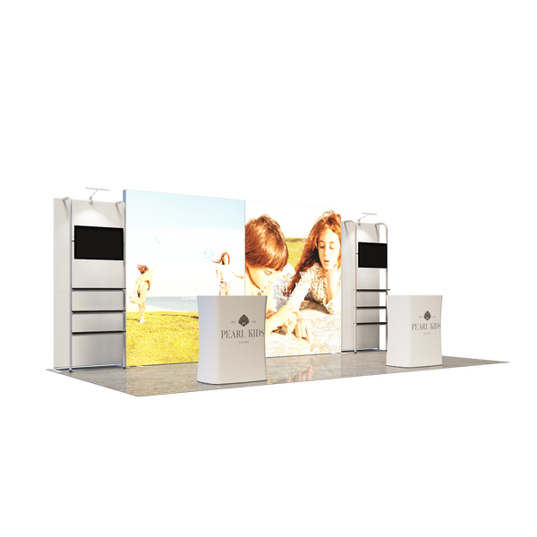 10x20 Modular Exhibition Display Kit – Model 7