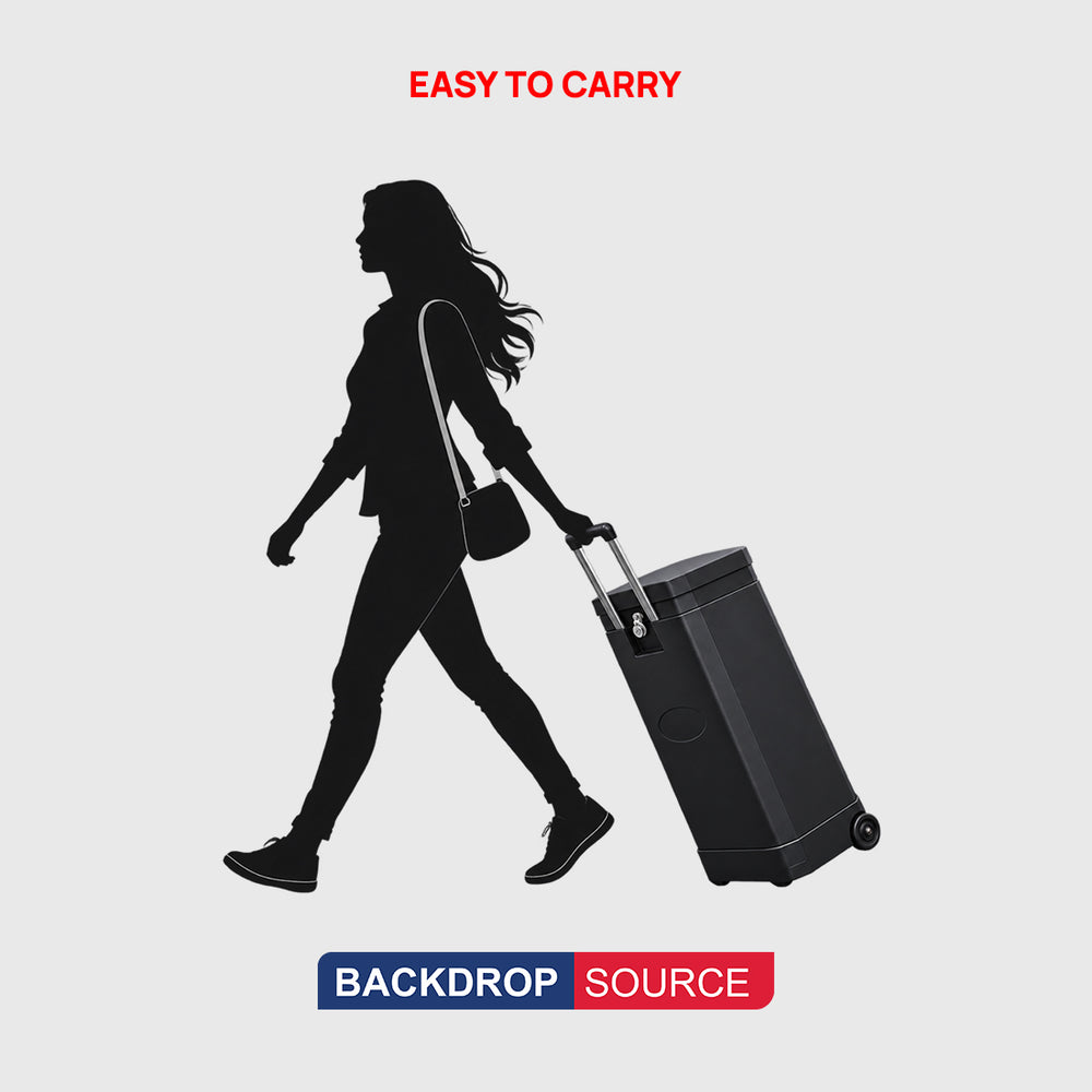 Plastic Hard Carry Case - Holds 10ft Kits