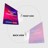 Wall Mounted Fabric Promotional Flags