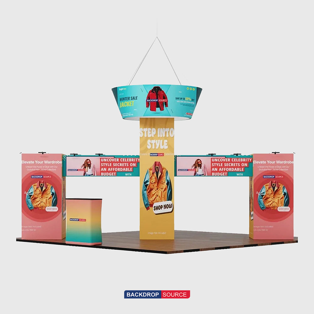 Modular Booth Kits 30ft x 20ft - Model 2