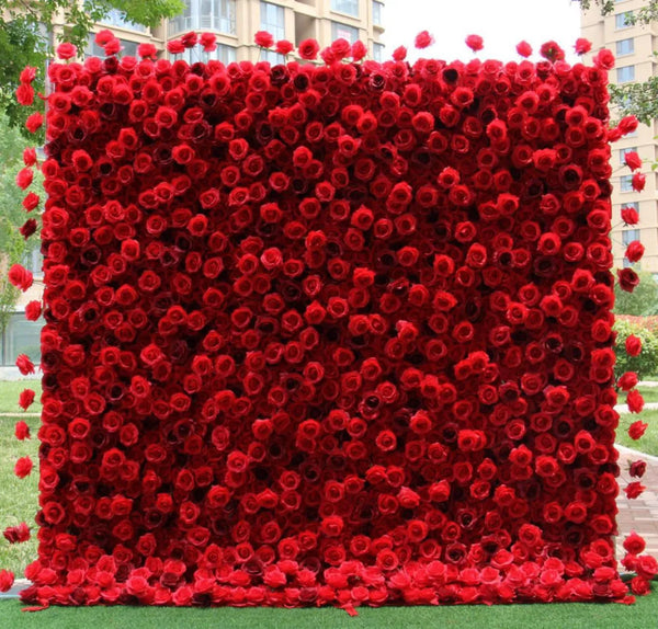 Artificial Floral Event Wall Backdrop