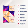 2 x 3 Fabric GeoMetrix Pop Up Grid Display