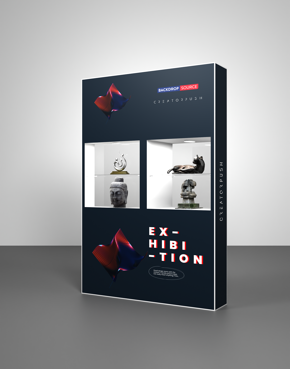 SEG Popup - Internal Showcase with Recessed Led Ring