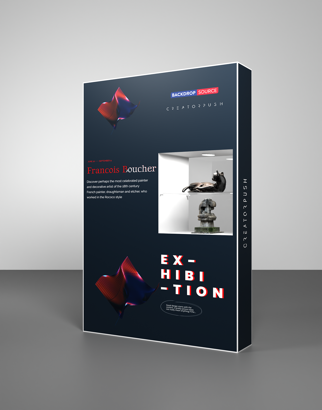 SEG Popup - Internal Showcase with Recessed Led Ring