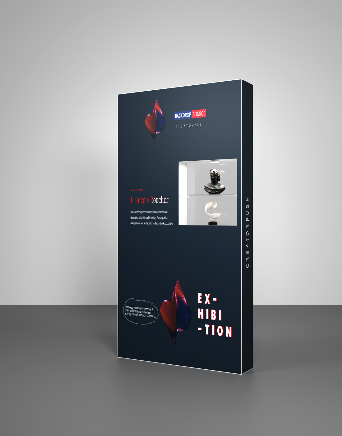 SEG Popup - Internal Showcase with Recessed Led Ring