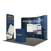 Portable Exhibit Display 10ft x 10ft - Model 25