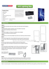 SEG Frameless  Fabric LED Light Box Display - 3.2ft W x 6.5ft H