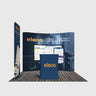 Portable Exhibit Display 10ft x 10ft - Model 25