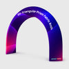 3D Triangular Prism Tension Fabric Arch