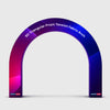 3D Triangular Prism Tension Fabric Arch