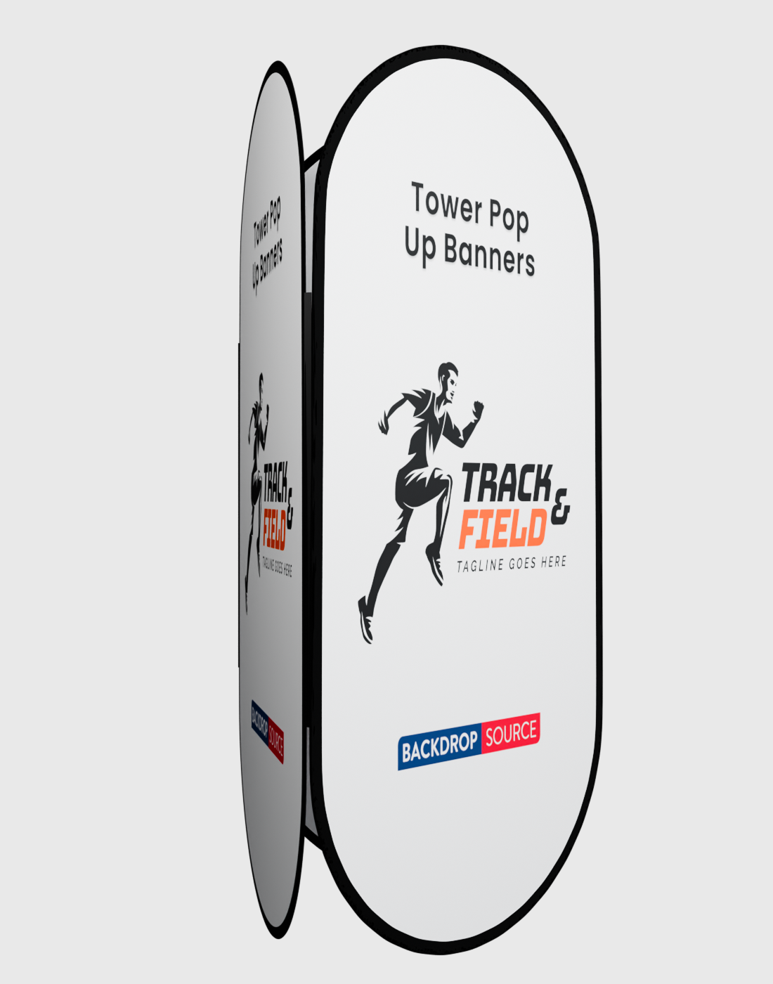 Fabric Tower Pop Up Banners