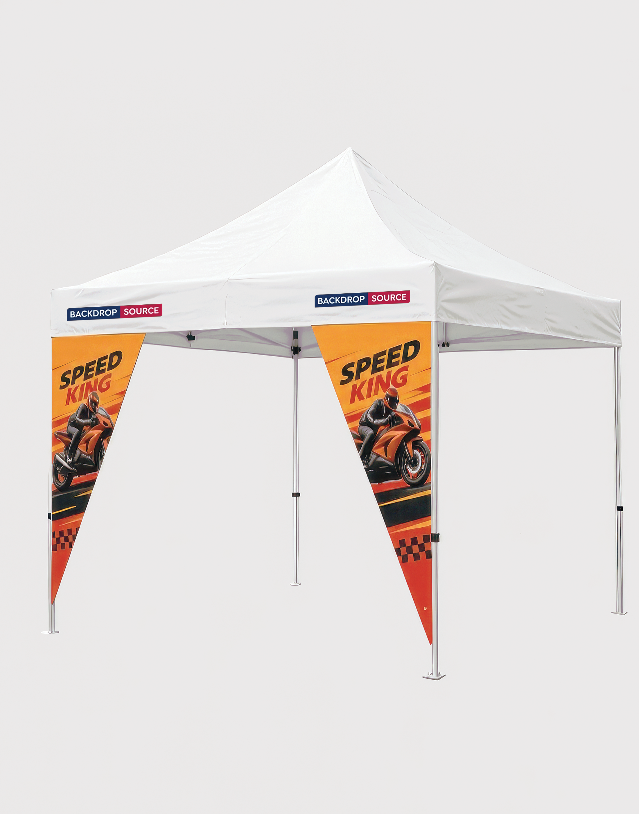 Fabric Canopy Corner Banner
