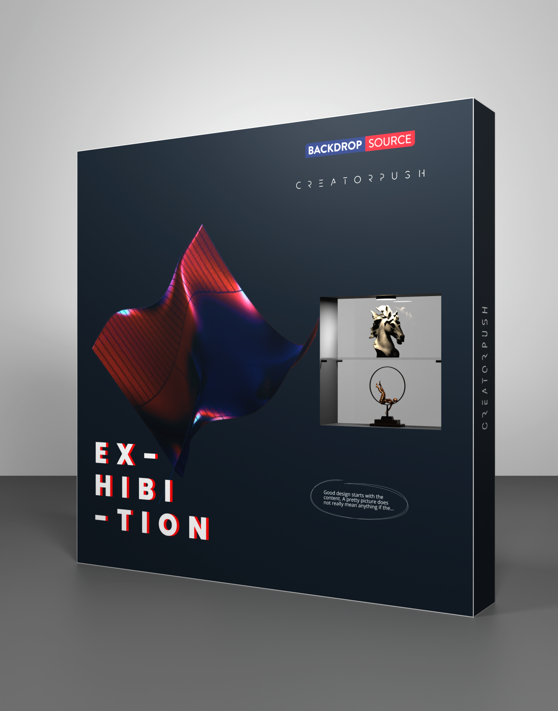 SEG Popup - Internal Showcase with Recessed Led Ring