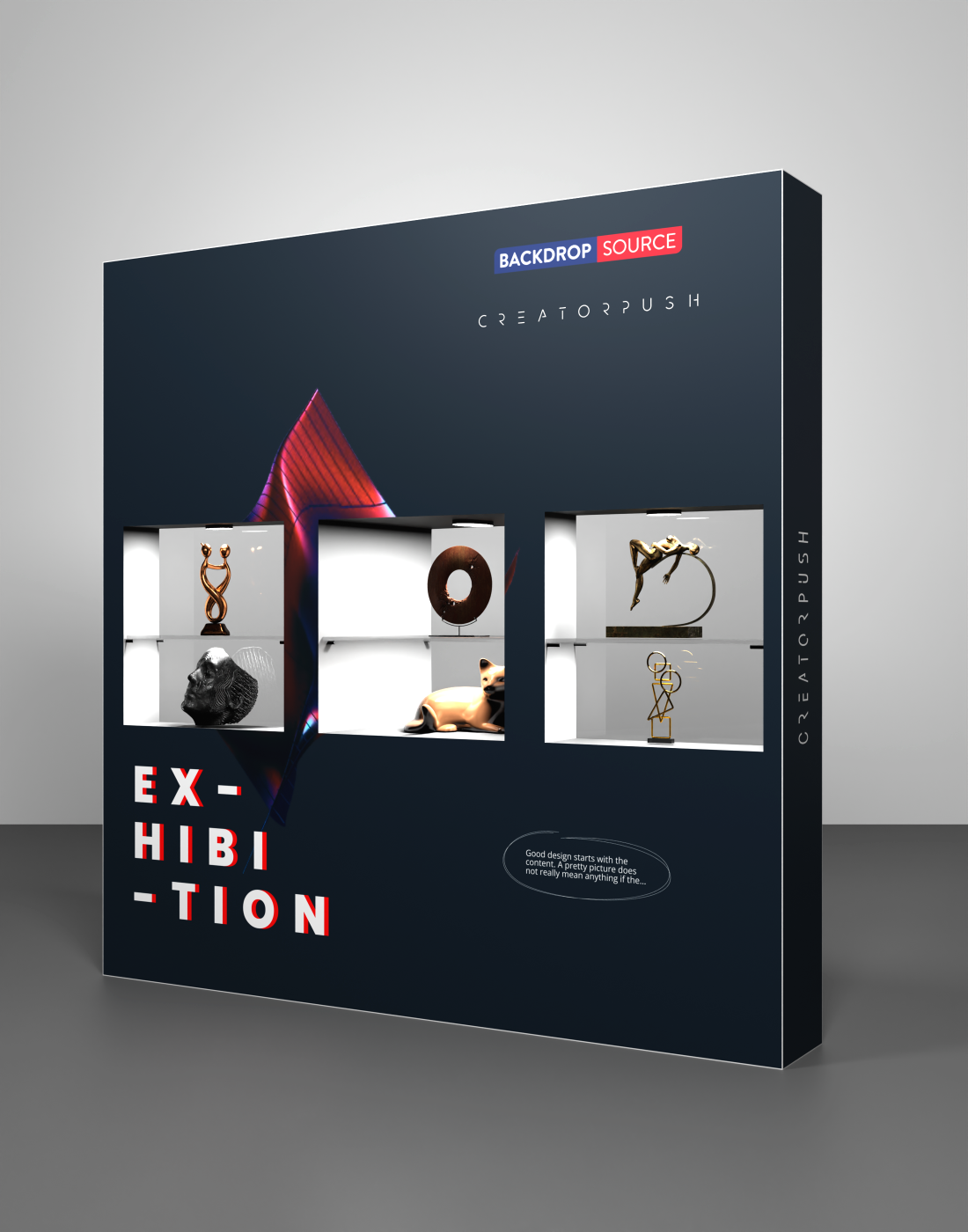 SEG Popup - Internal Showcase with Recessed Led Ring