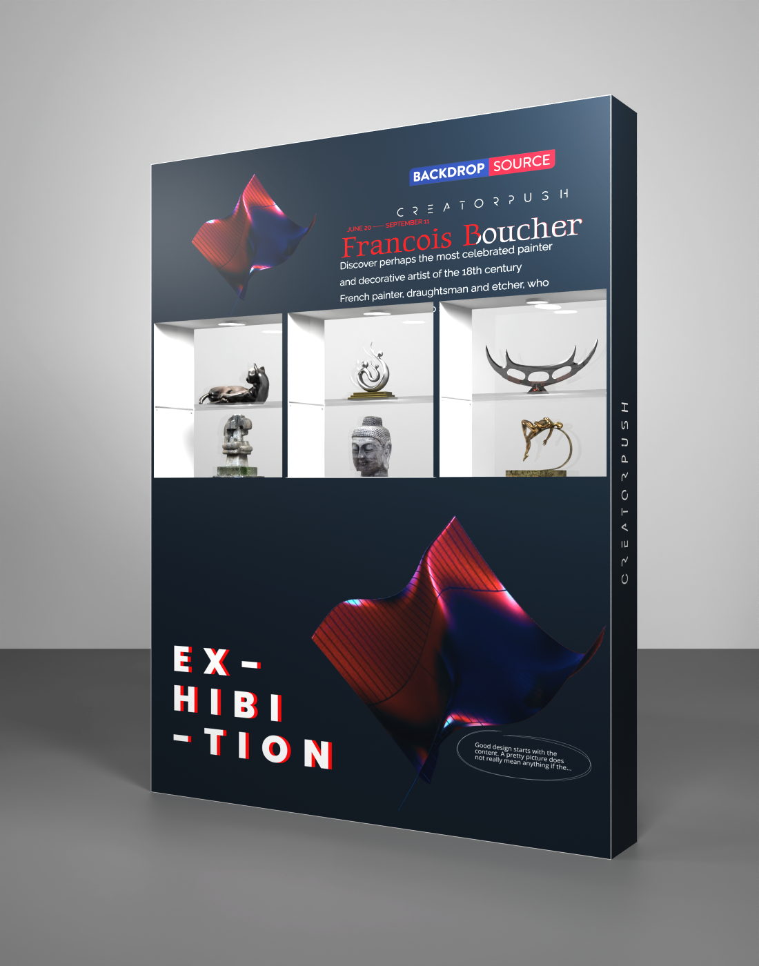 SEG Popup - Internal Showcase with Recessed Led Ring