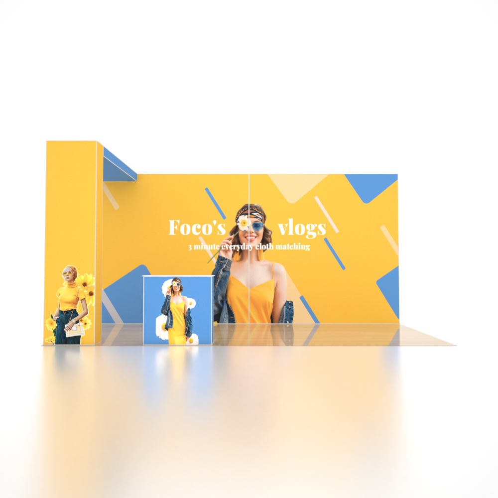 SEG Pro Popup Booth – Model 6 (20ft x 10ft)