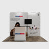 Portable Exhibit Display 10ft x 10ft - Model 3