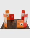 Magnetic Fabric Booth Display - Model 5 (10 x 10ft)