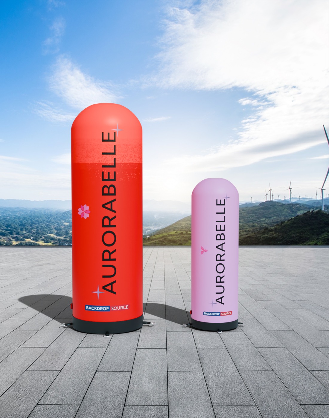 Inflatable Advertising Columns