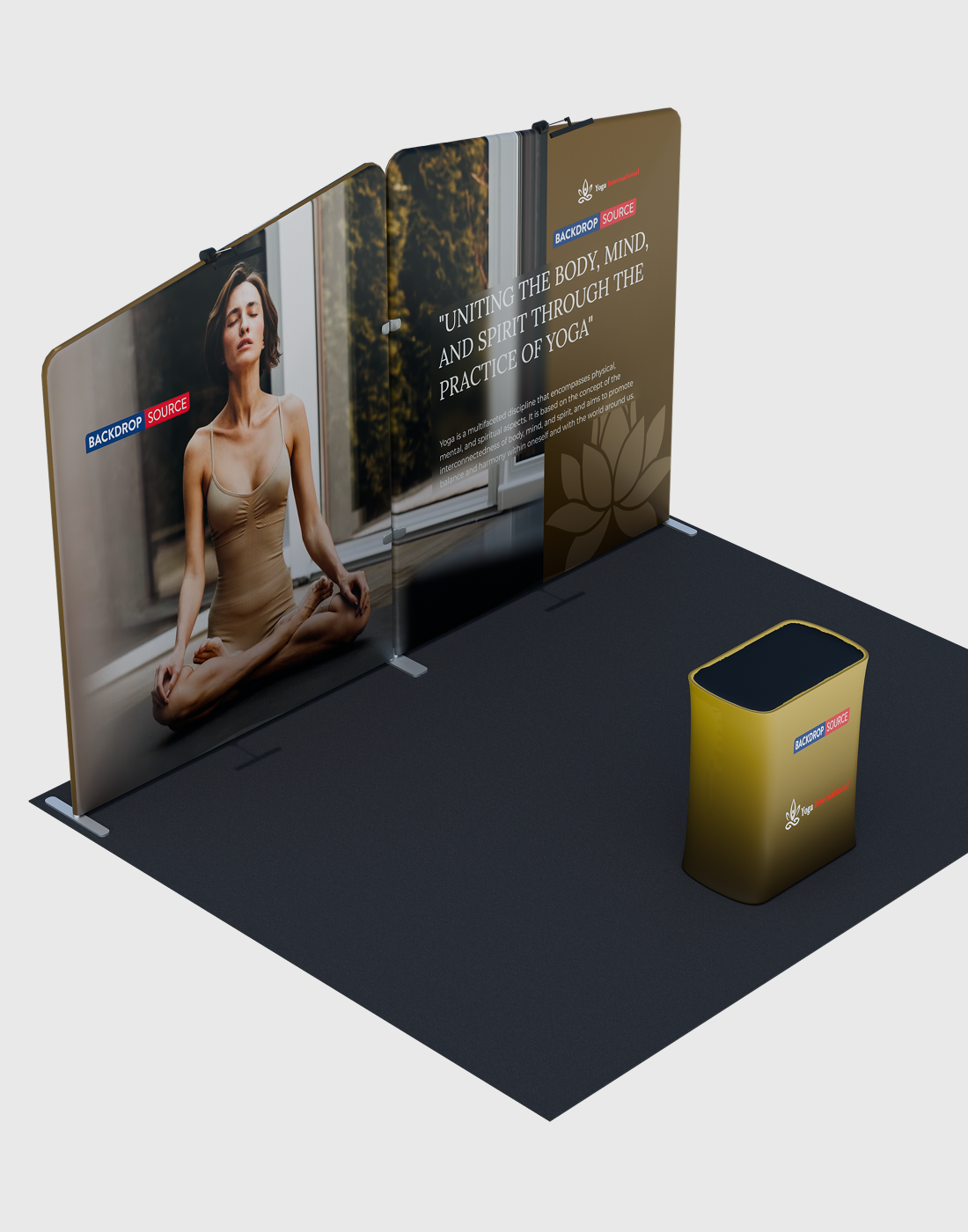 Portable Exhibit Display 10ft x 10ft - Model 39