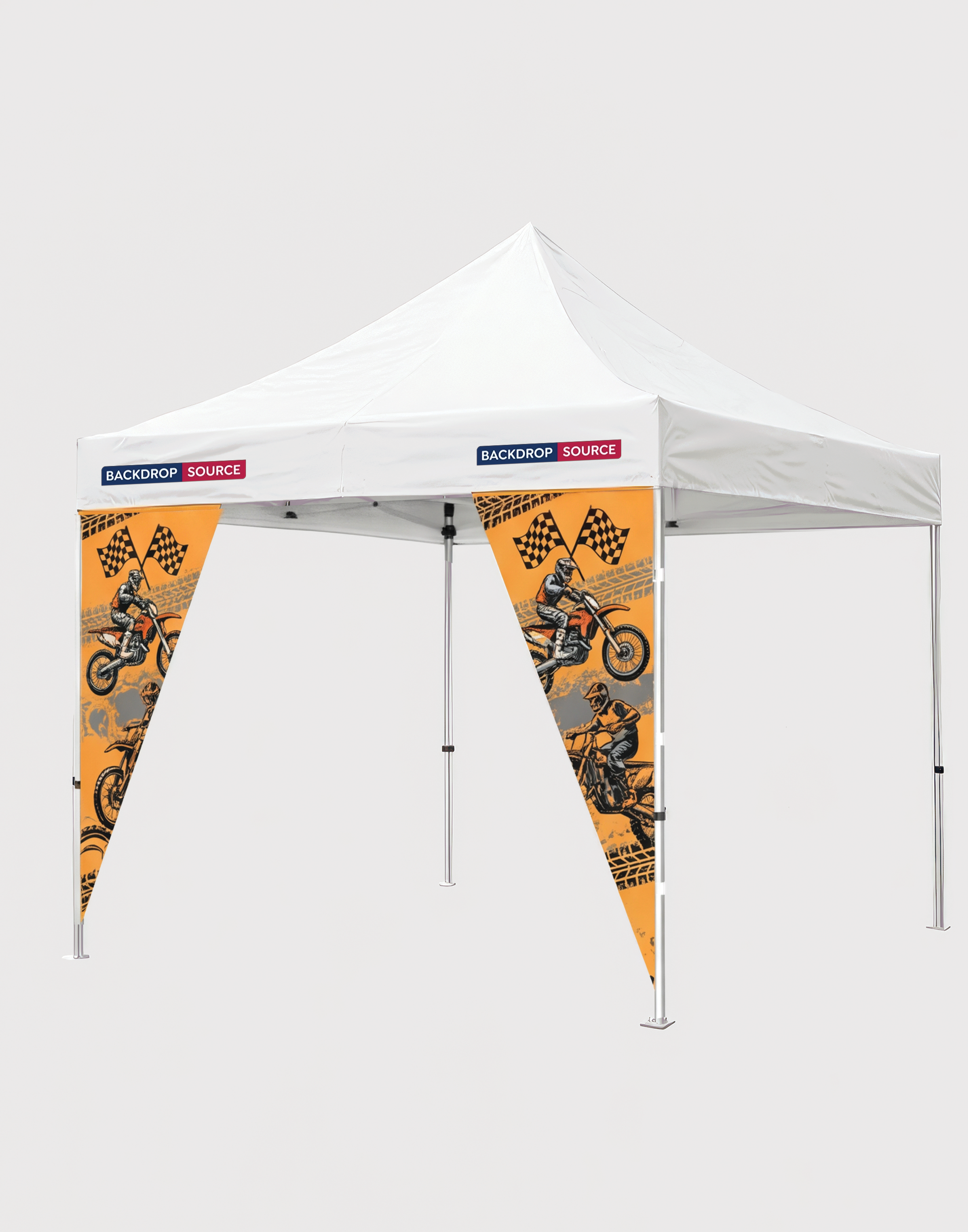 Fabric Canopy Corner Banner