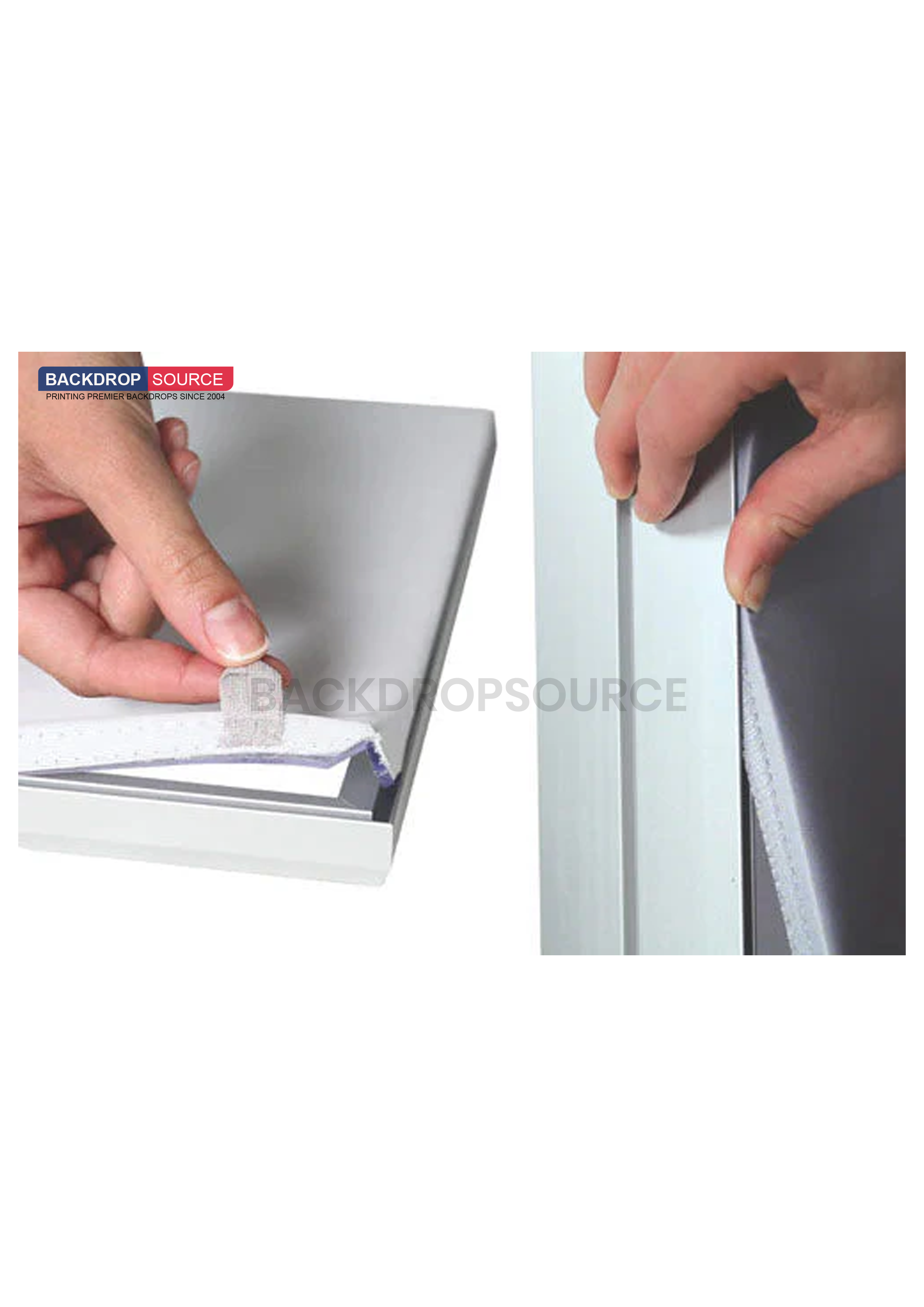 SEG Fabric LED Light Box Display - 4ft W x 6.5ft H