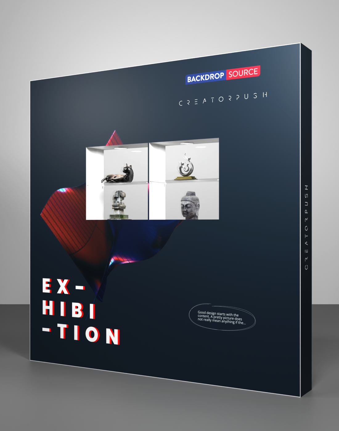 SEG Popup - Internal Showcase with Recessed Led Ring