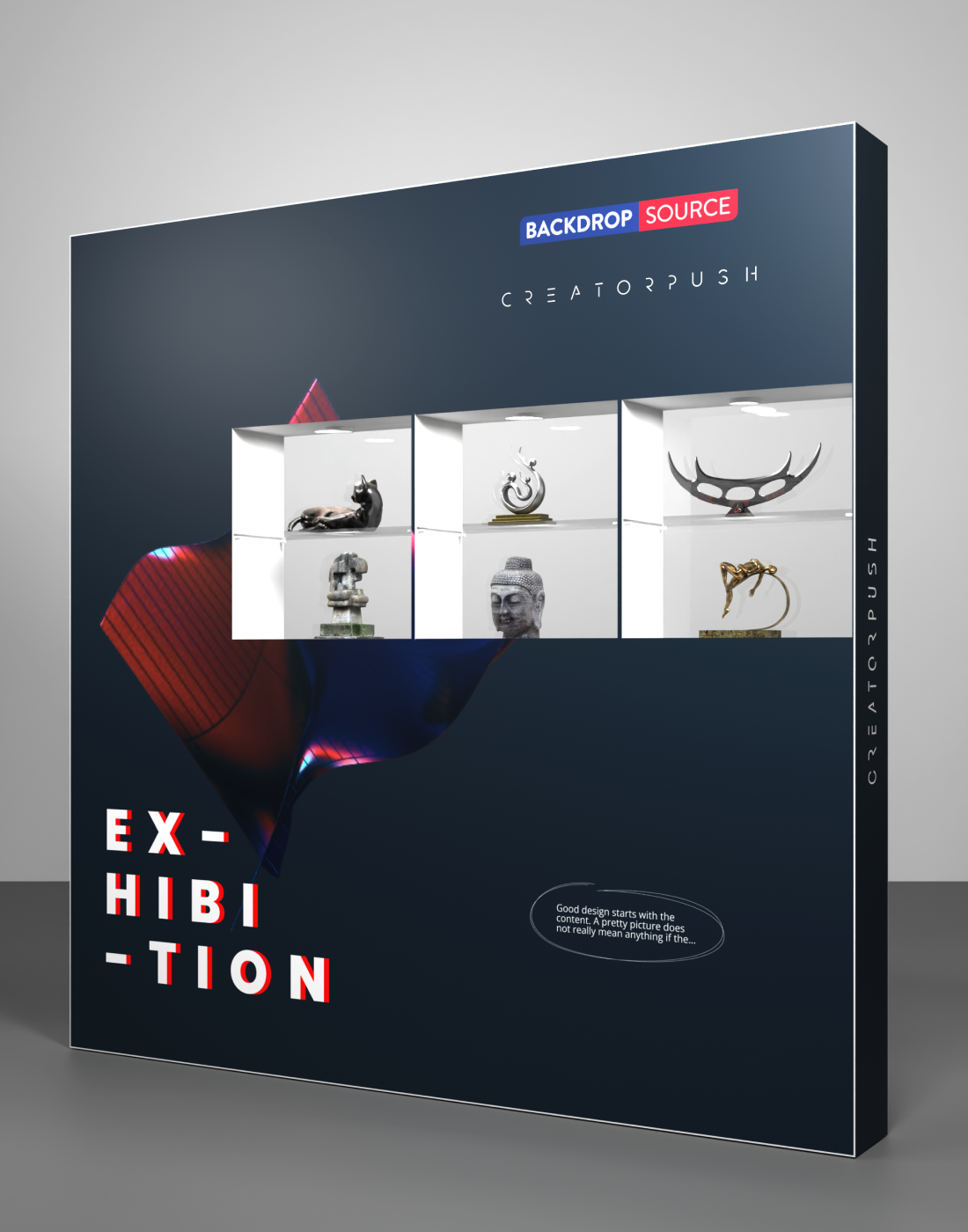 SEG Popup - Internal Showcase with Recessed Led Ring