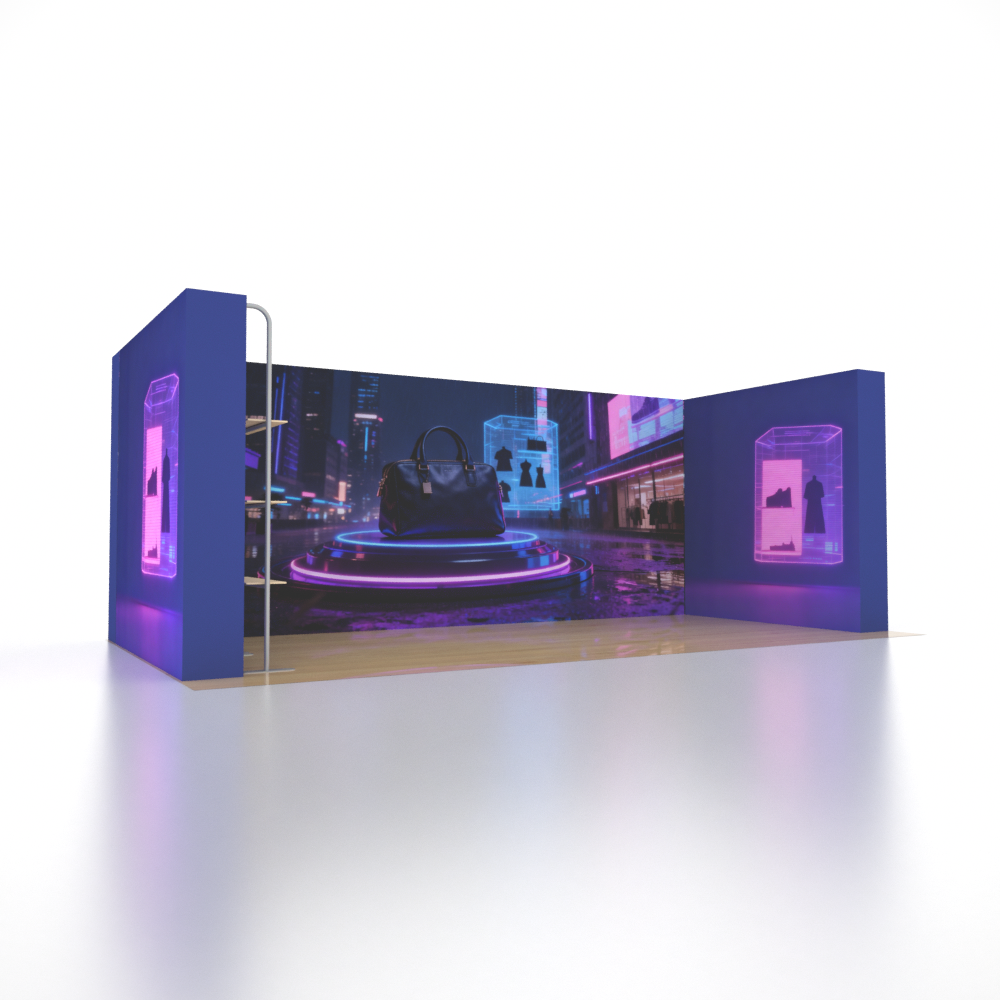 Portable Exhibit Display 10ft x 20ft - Model 20