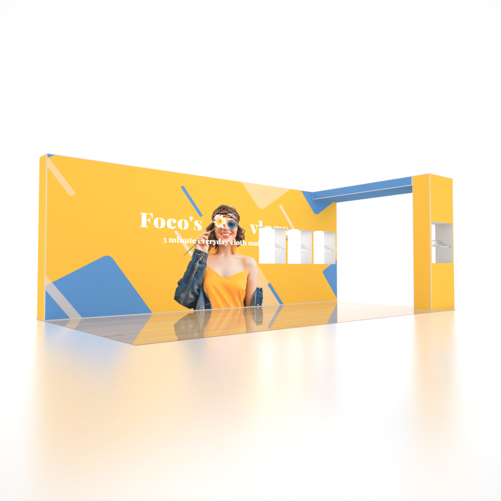 SEG Pro Popup Booth – Model 7 (20ft x 10ft)