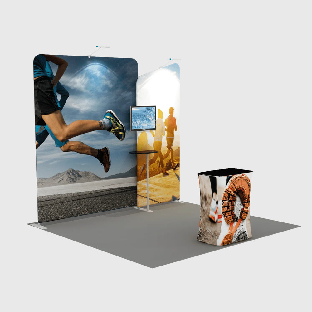 Portable Exhibit Display 10ft x 10ft - Model 3