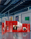 Magnetic Fabric Booth Display - Model 5 (13 x 13ft)