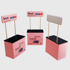 Convertible Fabric Podium Case with Header Display