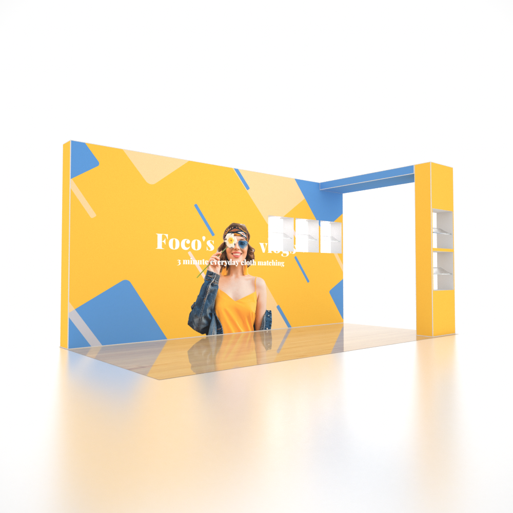 SEG Pro Popup Booth – Model 8 (20ft x 10ft)
