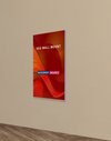 Wall-Mounted SEG Fabric display - 0.8" Depth