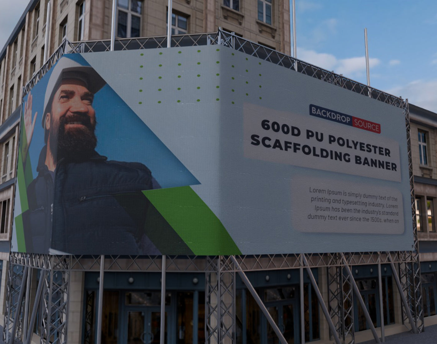 Scaffolding Banner