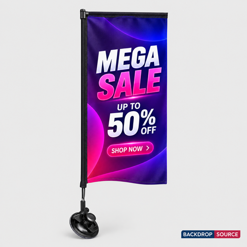 Custom Suction Cup Flags