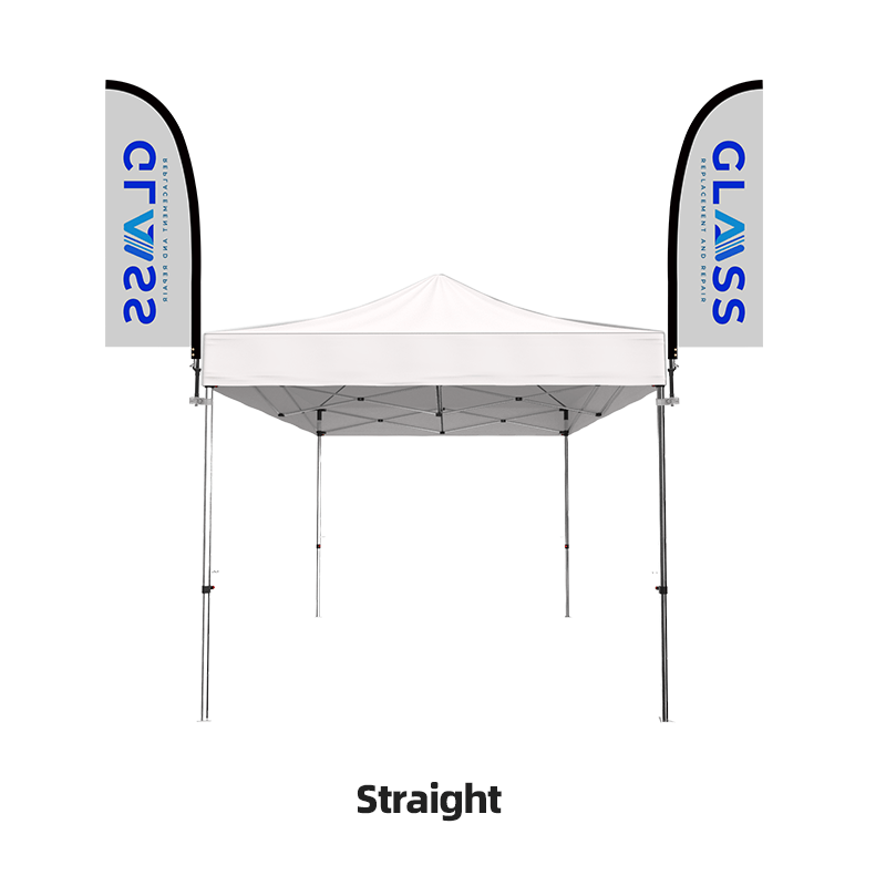 Fabric Feather Flag for Canopy Tents