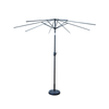 Tilting Patio Umbrellas With Valances (Iron Frame) – 8.8ft x 8.8ft