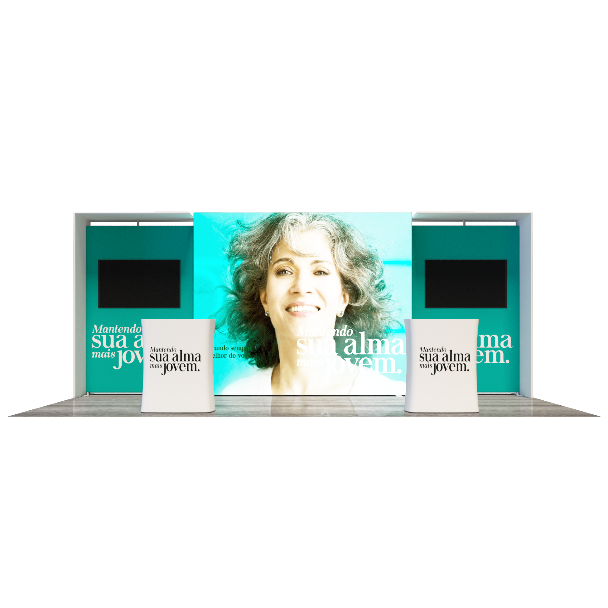 10x20 Modular Exhibition Display Kit – Model 5