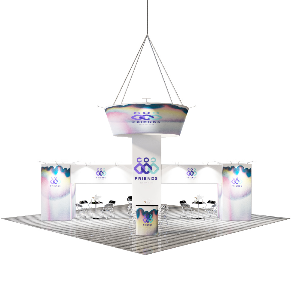 Modular Booth Kits 30ft x 20ft - Model 2