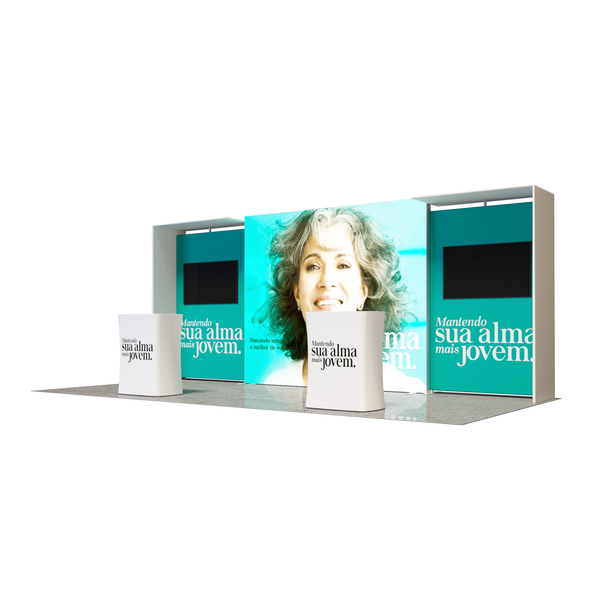 10x20 Modular Exhibition Display Kit – Model 5