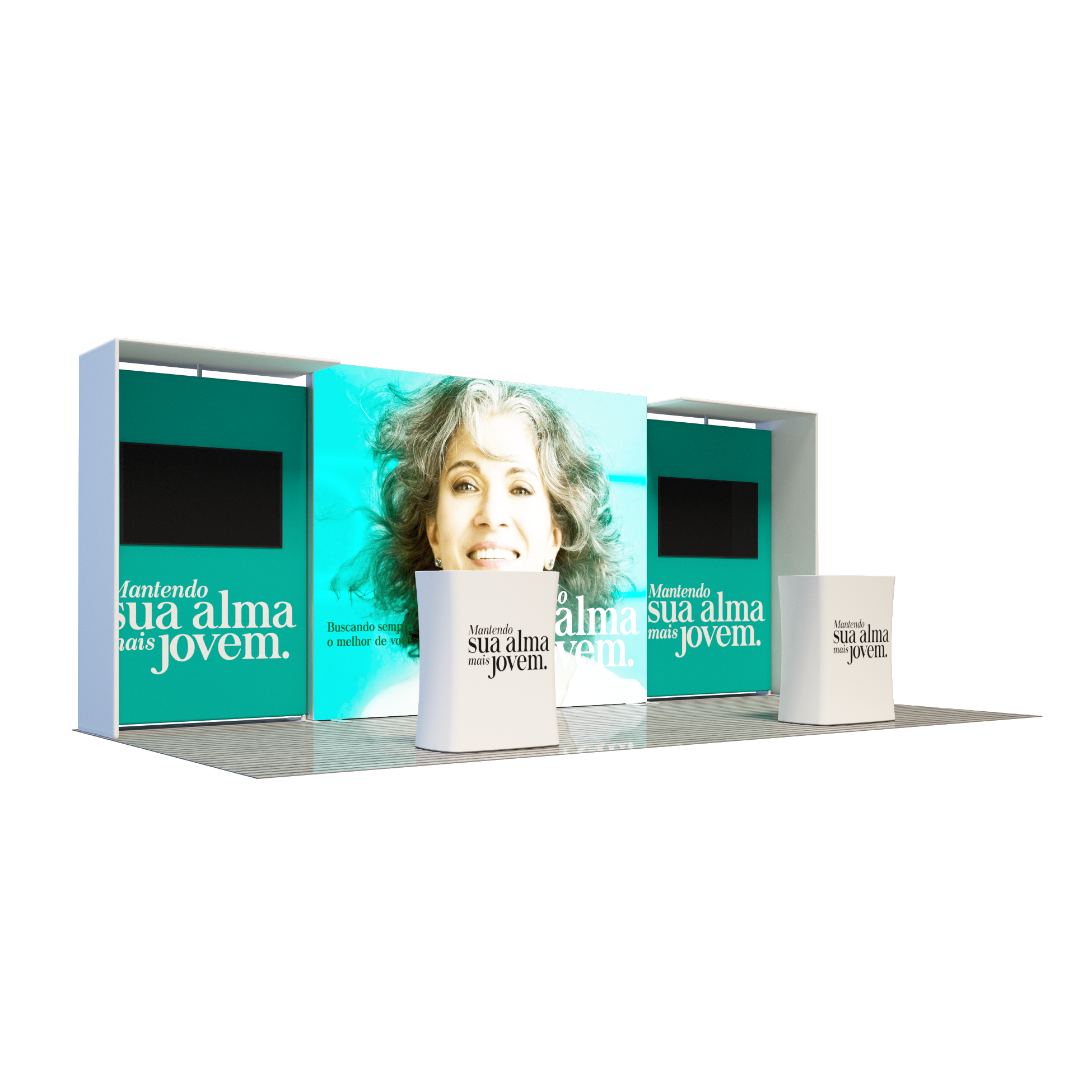 10x20 Modular Exhibition Display Kit – Model 5