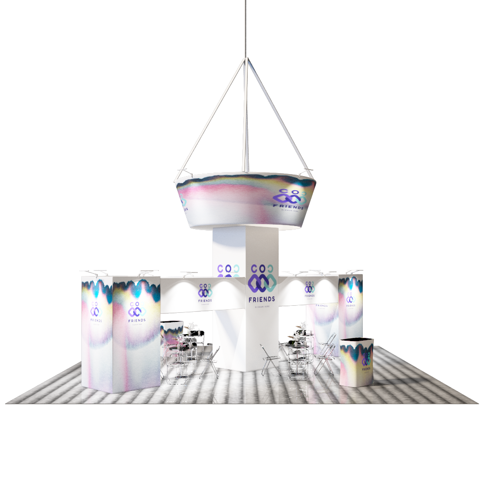 Modular Booth Kits 30ft x 20ft - Model 2