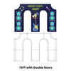 3D Triumphal Arch Backdrop
