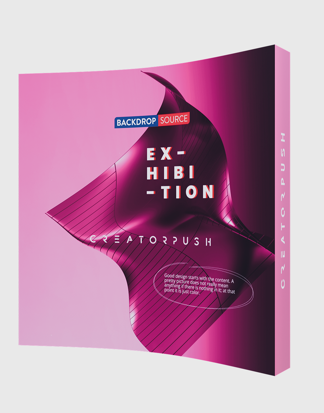 SEG Popup Curved Media Wall